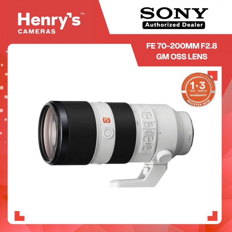 SONY FE 70-200GM F2.8 GM OSS LENS